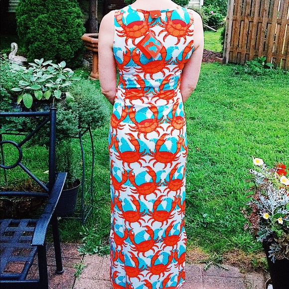 🦀NWT🦀Tracy Negoshian Valentine🦀🦀Maxi Dress S - Picture 3 of 8